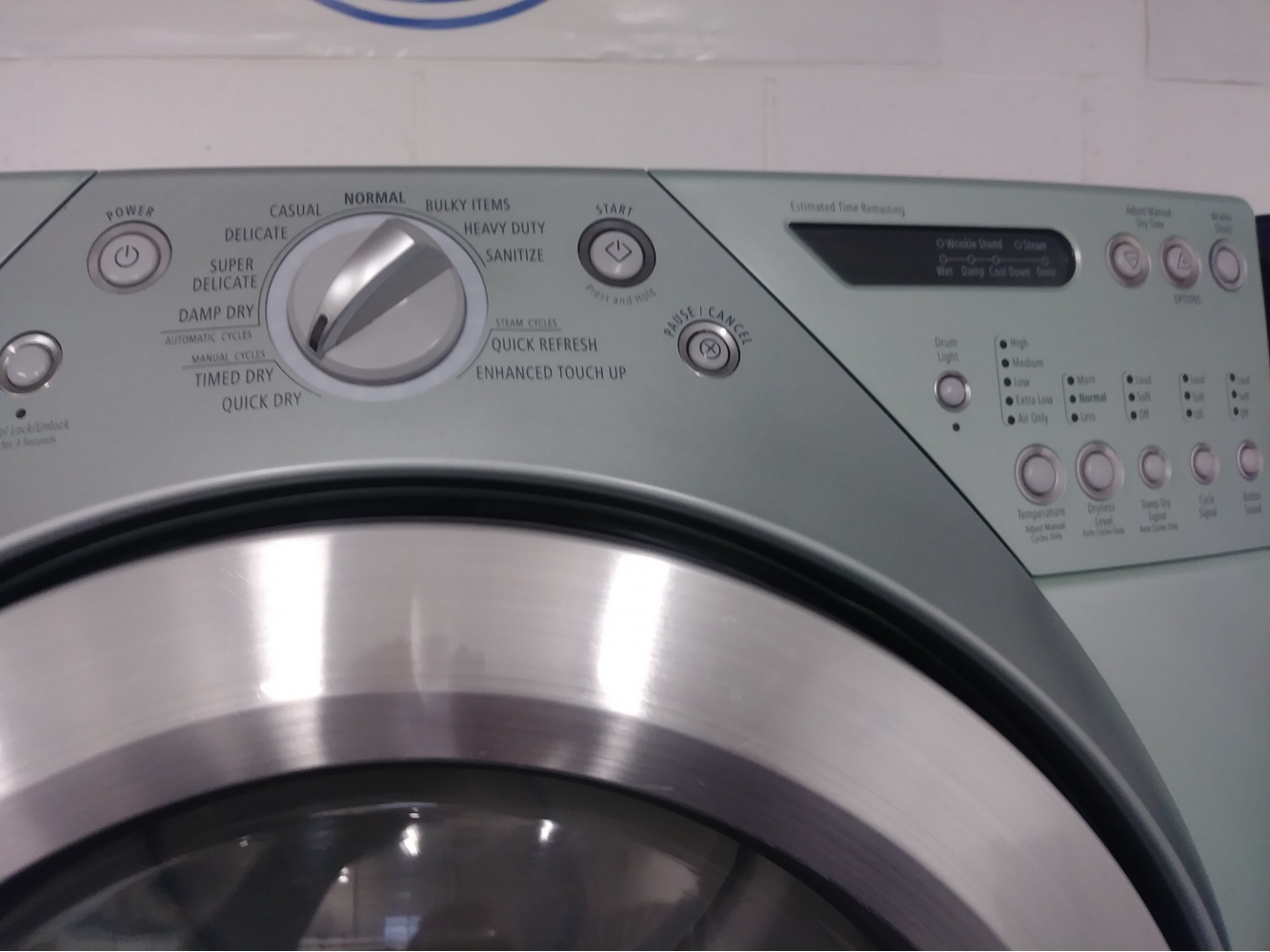 Whirlpool Duet Mint Green Front Load Washer Wgas Dryer Set Out Of
