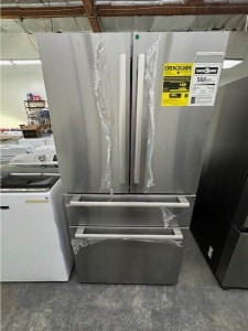 NEW Bosch 800 Series 21-cu ft 4-Door Counter-depth French Door Refrigerator with Ice Maker 